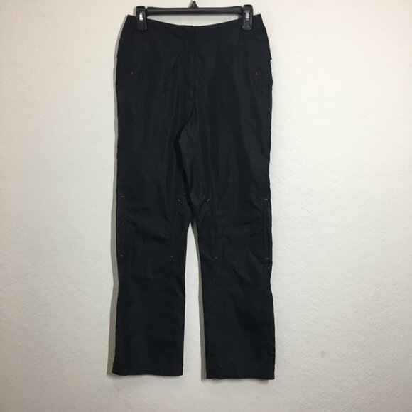 NIKE Vintage 2002 Clima-Fit Mens Medium Pants Adjustable Waist Ankle Zip Black - Picture 1 of 16